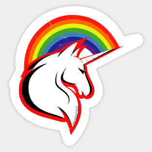 Unicorns & Rainbows Sticker